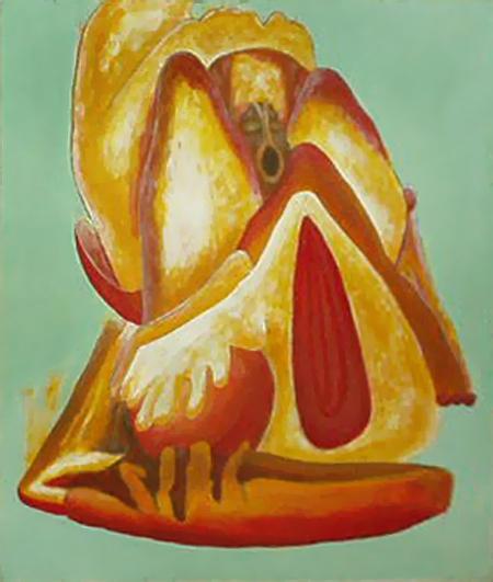 1979 Eat a Peach 36" x 40"