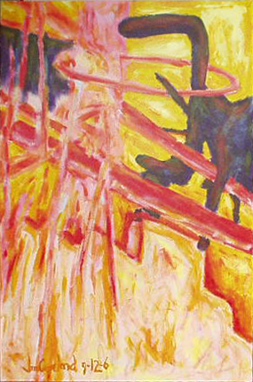 2006 Gauguin in my Backyard 24" x 36"